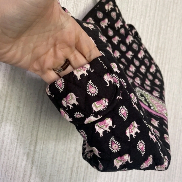 Vera Bradley Elephant Print Purse - Picture 4 of 13